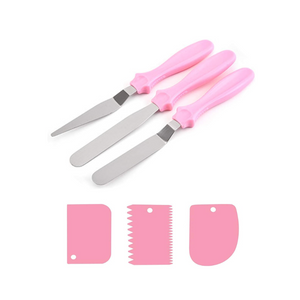 6 Stück Streichpalette Set inklusive 3 Stück