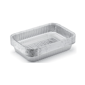 Weber 6415 Tropfschalen, 1er Pack (1x10 Stück), Silber