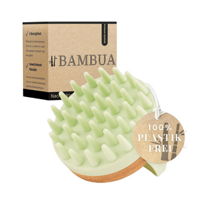 BAMBUA - Kopfhaut Massagebürste