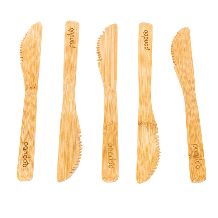Messer aus Bambus im 5er Set von Pandoo