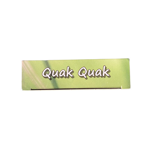 Die Holzwarenfabrik Schafmilchseife "Frosch" Verpackung Details "Quak quak"