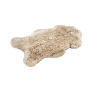 100% Schaffell/Lammfell, weich und flauschig, ideal für Wohnzimmer