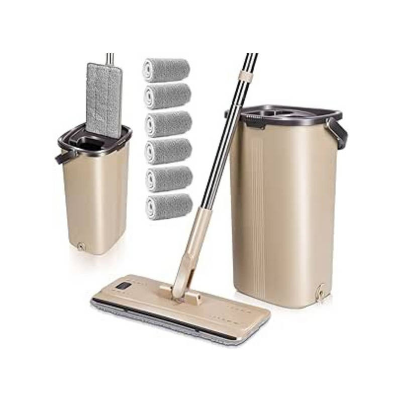 Bestnifly Wischmopp, Bodenwischer Set Mit 2 Mikrofa Produktbild-Vorschau 2