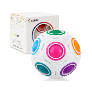 CUBIDI® Original Regenbogenball. Geschicklichkeitsspiel für Kinder und Erwachsene