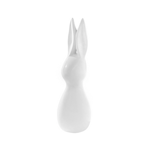 Deko Hase 39 cm Weiß I Schöne Osterdekoration