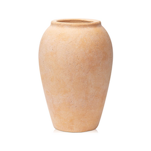 Hohe 25cm Keramikvase Handgemachte Vintage Vase Terrakotta
