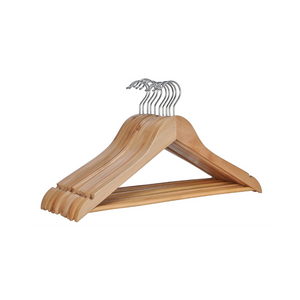 Holz Kleiderbügel 10er Set 