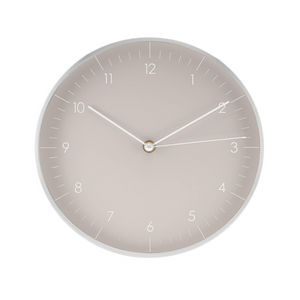 LUUK LIFESTYLE Quarz Wanduhr ohne Ticken in modernem minimalistischem Design