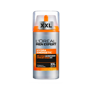 L'Oréal Men Expert XXL Gesichtspflege gegen müde Haut für Männer, Belebende Feuchtigkeitscreme 24H Anti-Müdigkeit