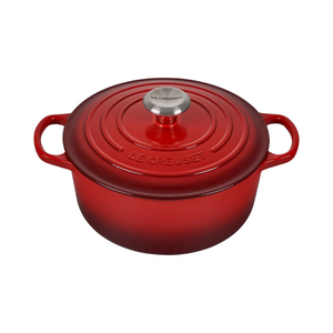 Le Creuset Signature Gusseisen-Braeter mit Deckel, Ø 24 cm, Rund"