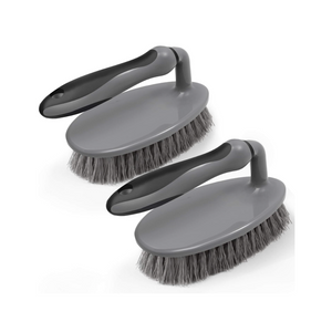 MR.SIGA Hochleistungs Bürste mit Bequemem Griff, Reinigungsbürste für Badezimmer, Dusche, Waschbecken, Boden, 2er-Pack