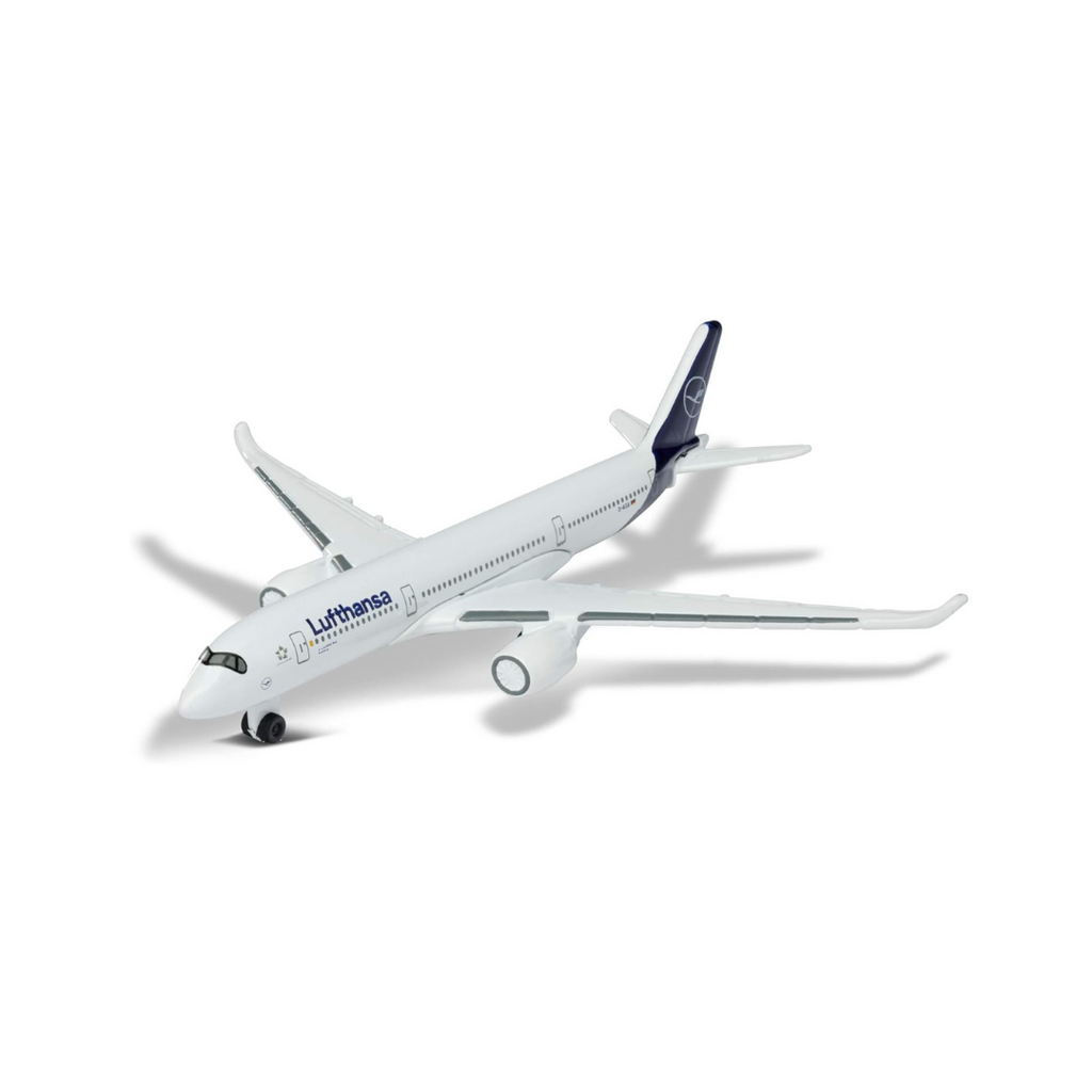 Majorette 212057980Q02 Airbus 350 Lufthansa, Spielzeugflugzeug
