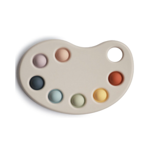 Mushie Palette Pressspielzeug für Baby & Kinder | Sensorisches Spielzeug