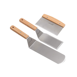 Professionelles Metall-Pfannenwender-Set