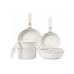 Topfset mit Abnehmbarer Griff, 11-Teilig 