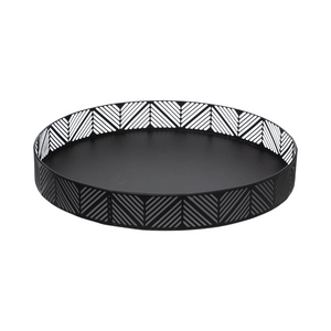 DOIRUEU - Tablett aus Metall 30x30x4,5 cm