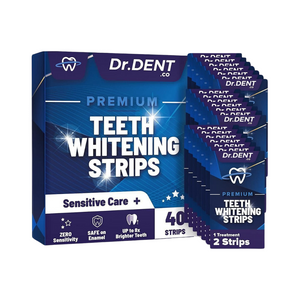 DrDent Premium - 40 Peroxid frei Whitening-Streifen