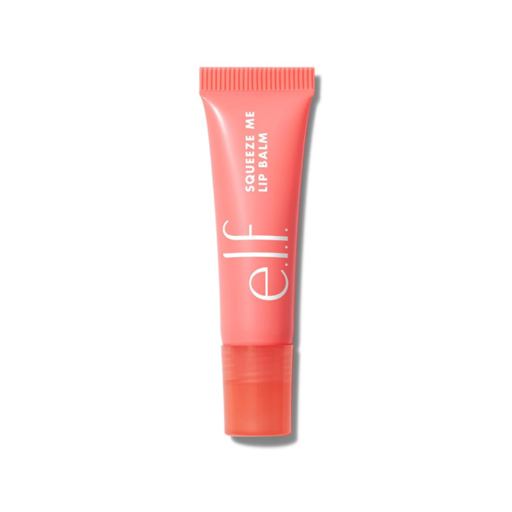 e.l.f. Squeeze Me Lip Balm, feuchtigkeitsspendender Lippenbalsam für einen Hauch von Farbe