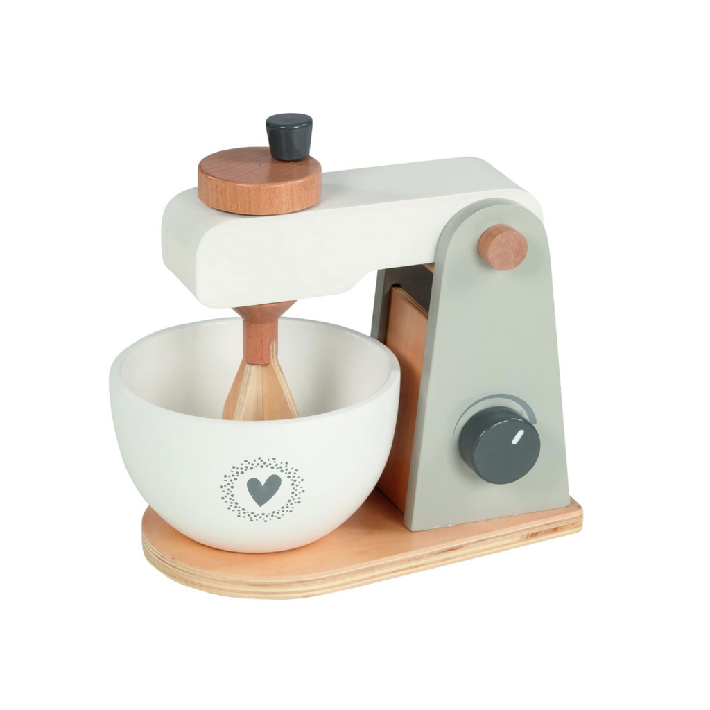 goki 51503 - Mixer - Zubehör für Kinderküche und Kaufladen, aus Holz