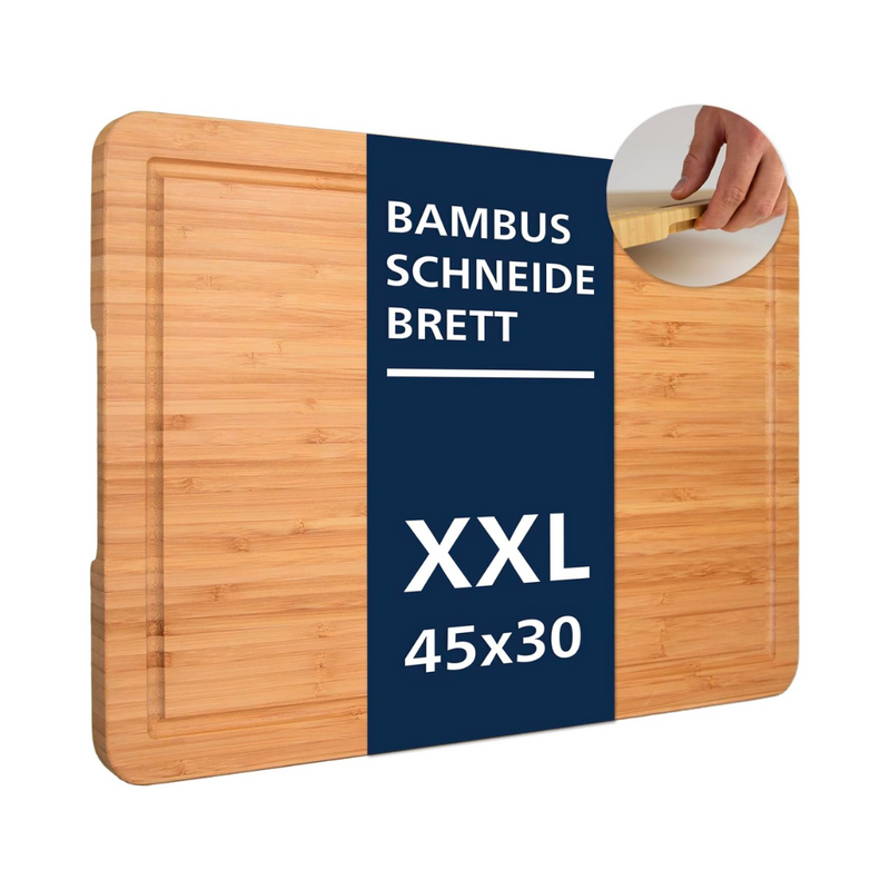 Die Holzwarenfabrik Fleischbrett mit Griff aus Buche
