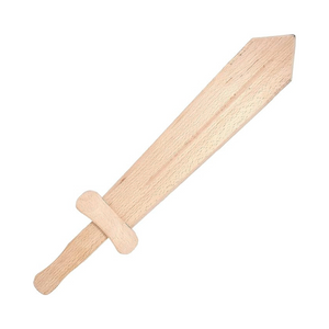 Woudi® I 37cm Stabiles Buchen Holz Schwert
