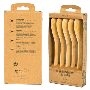 Pandoo Löffel Verpackung Rückansicht