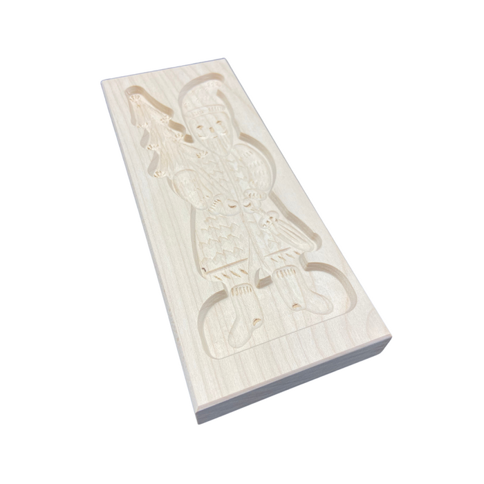 Spekulatiusform Nikolaus 15x9 cm