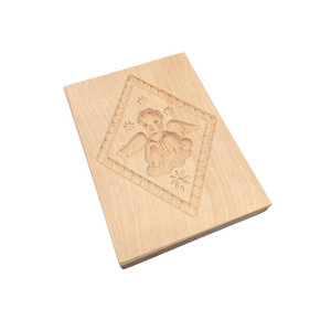 Die Holzwarenfabrik- Springerlesmodel mit gehämmertem Rand Putte 14 x 10,5 cm 1 Bild