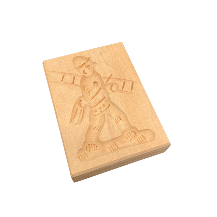 Springerlesmodel, Birnbaum  Schornsteinfeger 7x5 cm