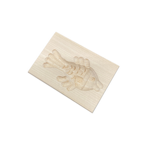 Die Holzwarenfabrik- Springerlesmodel, Birnbaum 7x5 cm/1 Bild Motiv Fisch 
