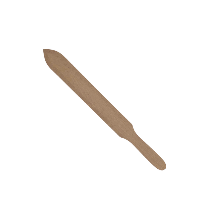 Crepemesser aus Buchenholz 40 cm lang