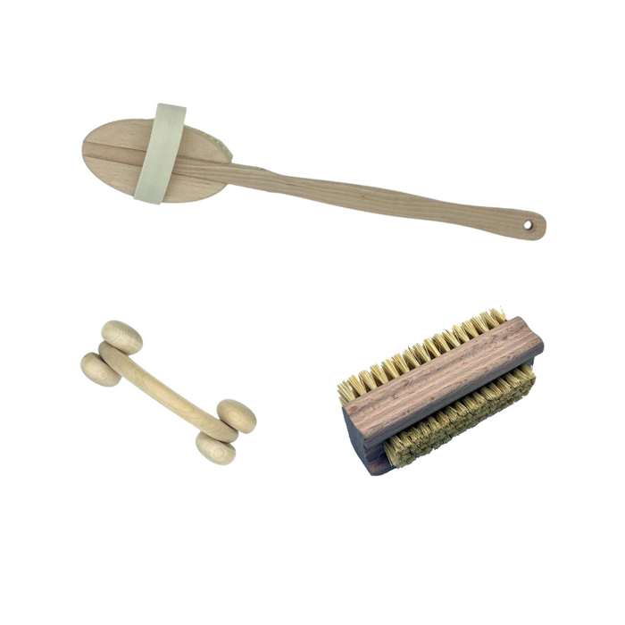 Wellness 3er Set – Edition Buchenholz