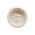 Butterform rund Motiv Lamm