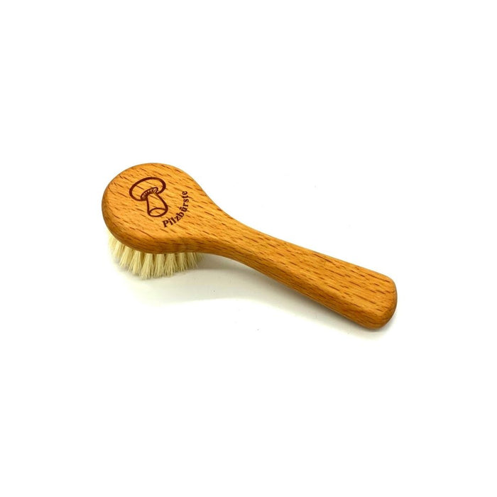Champignonbürste mit Stiel und Naturborsten ca 13 cm lang