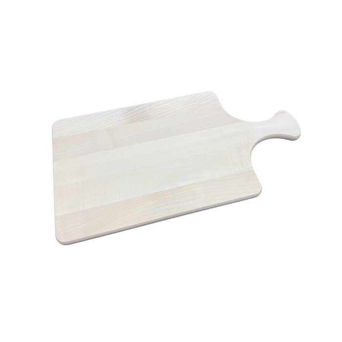 Fleischbrett aus Ahorn  mit Griff 35x16x1,4 cm