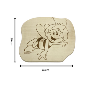 Die Holzwarenfabrik Formbrett "Biene Maja" Maße