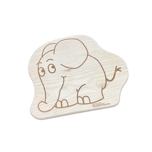 Die Holzwarenfabrik Formbrett mit Motiv WDR Elefant 