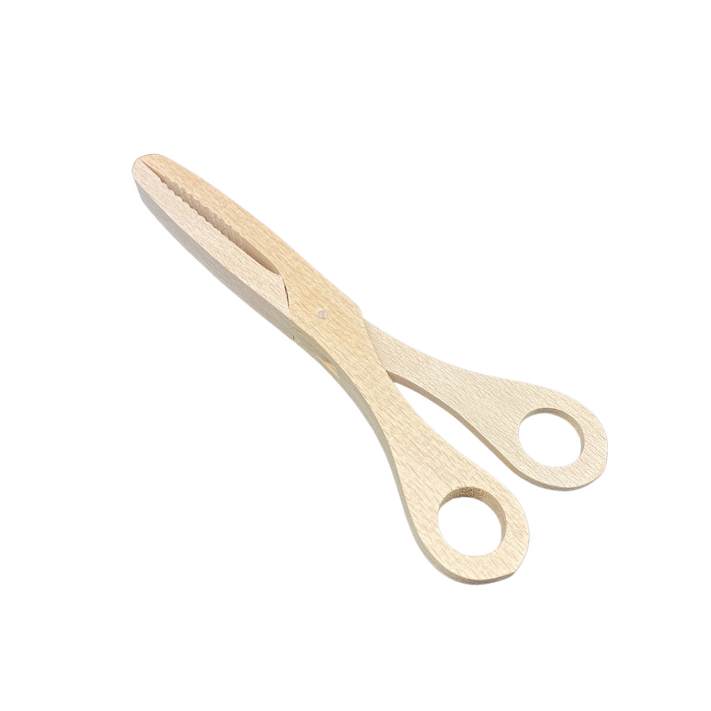 Die Holzwarenfabrik Gurken- und GrillSchere aus Holz, 29 cm lang