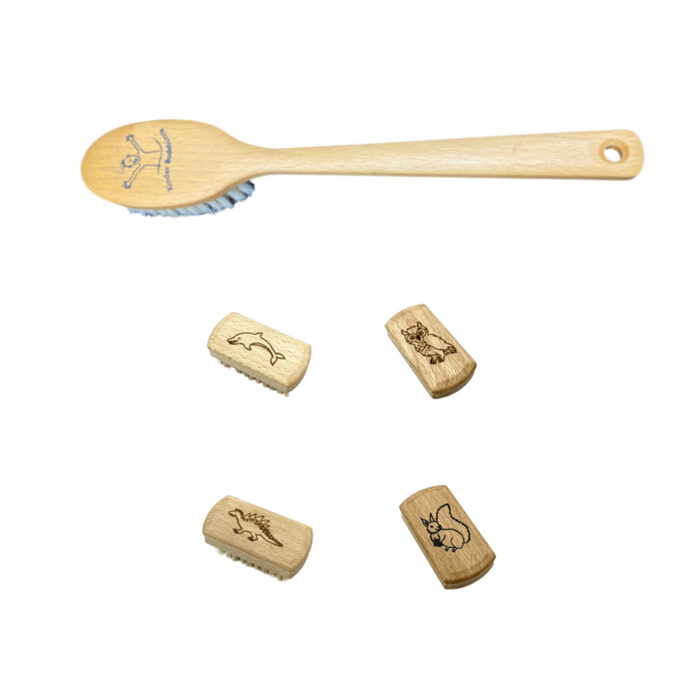 Kinderbadebürsten-Set, 2-teilig