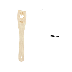 Die Holzwarenfabrik Pfannenwender "Opa", Buche, 30 cm Maße