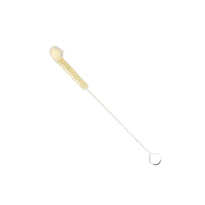 Flaschenbürste mit schonendem Wollkopf Ø 1 cm, 22 cm lang