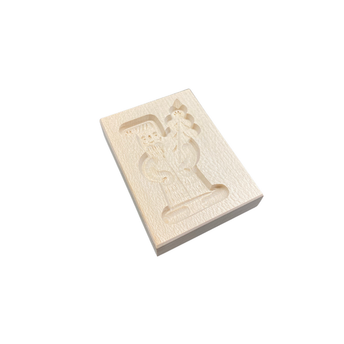 Spekulatiusform Nikolaus 8x6cm