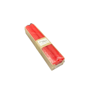 Die Holzwarenfabrik Stabkerze Paraffin Rot 20 cm - Details