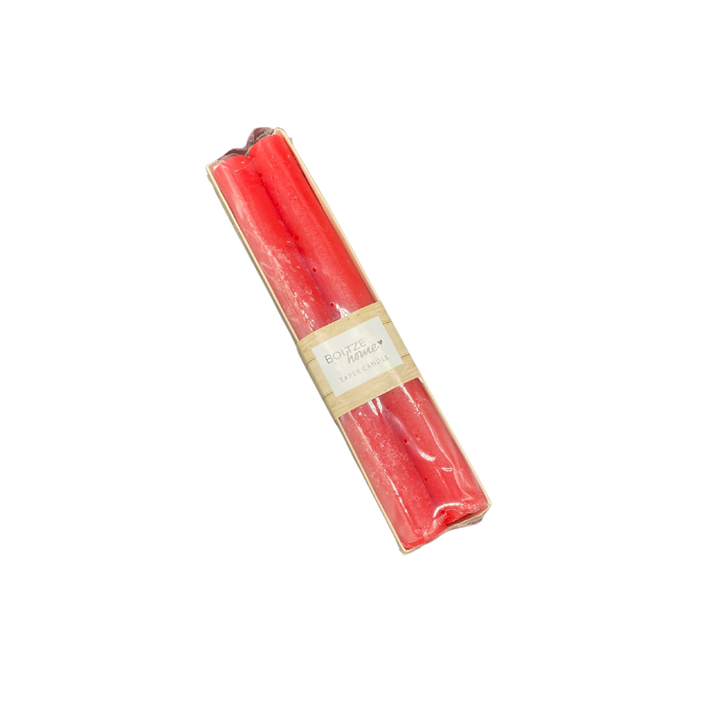 Die Holzwarenfabrik Stabkerze Paraffin Rot 20 cm