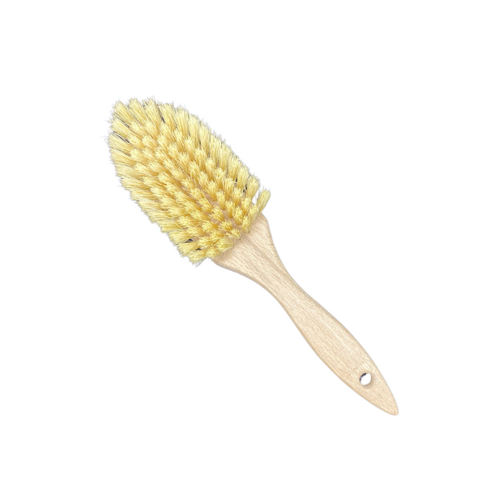 Stielbürste Eckenbürste mit Naturfibre 28 cm