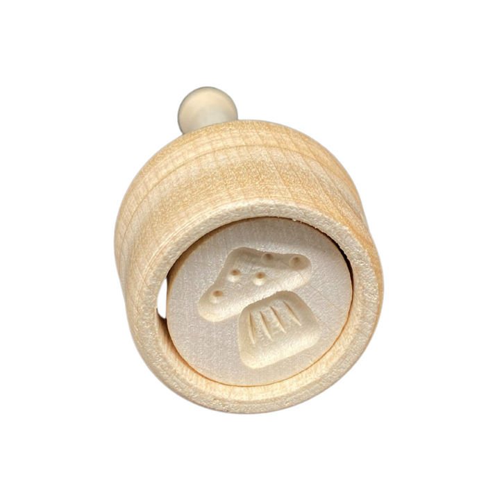 Durchstoßbutterförmchen für 10 g Motiv Pilz