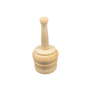 Die Holzwarenfabrik Durchstoßbutterförmchen Pilz (für 10 g)