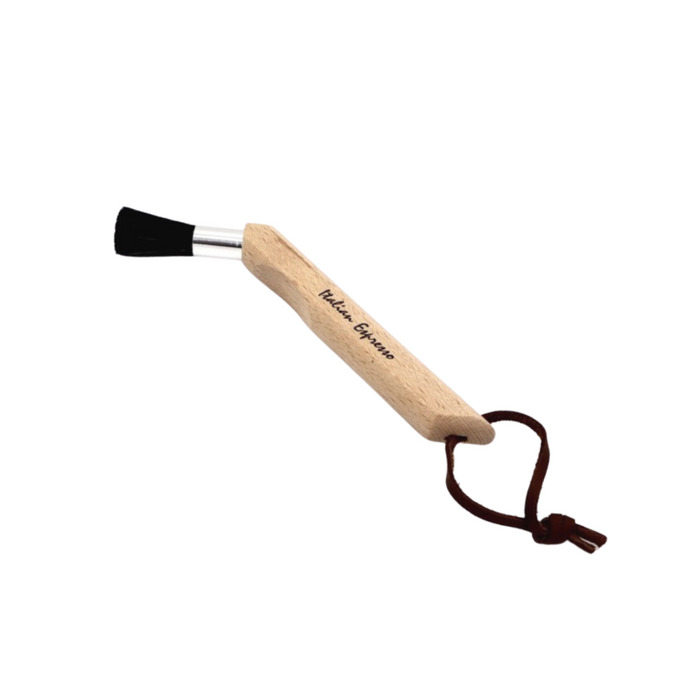 Espressopinsel mit festen Borsten, Griff ca 13 cm lang