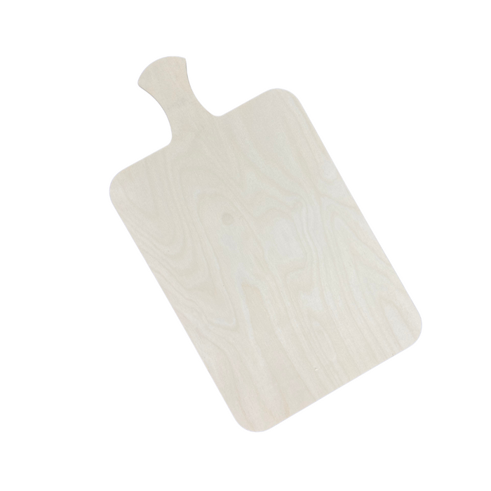Flammkuchenbrett mit Griff aus Birke 40 x 28 cm