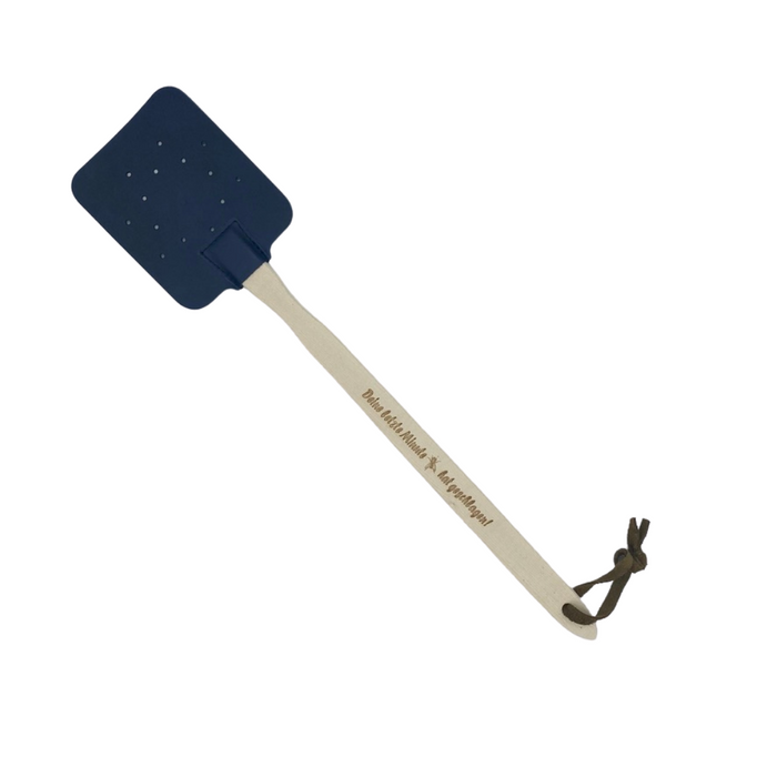 Fliegenklatsche "Deine letzte Minute hat geschlagen"